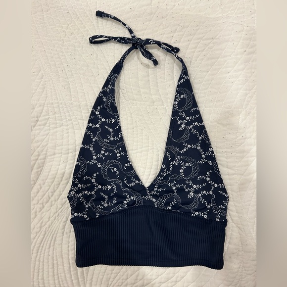 Genevieve Ribbed Bandana Bikini Top - Picture 2 of 4